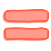 mão desenhado matemático símbolo colorida png