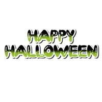 Feliz día de halloween png