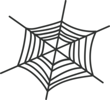 een schattig spinneweb png