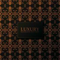 luxury dark seamless pattern background vector