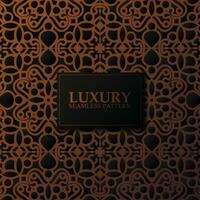 luxury dark seamless pattern background vector