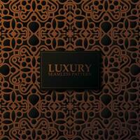 luxury dark seamless pattern background vector