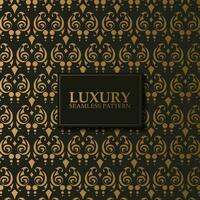 luxury dark seamless pattern background vector