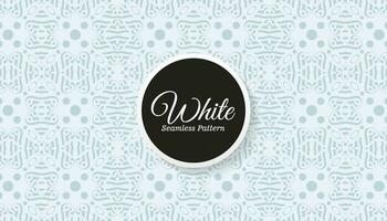 elegant white seamless pattern design vector