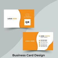 Business Card Template Layout,Double sided modern . Modern Creative and Clean Business Card Template. Modern simple clean business card template design. Two-sided business card. Vector illustration.