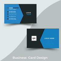 Business Card Template Layout,Double sided modern . Modern Creative and Clean Business Card Template. Modern simple clean business card template design. Two-sided business card. Vector illustration.