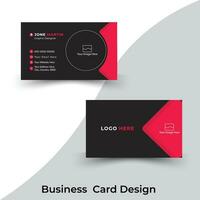 Business Card Template Layout,Double sided modern . Modern Creative and Clean Business Card Template. Modern simple clean business card template design. Two-sided business card. Vector illustration.