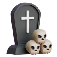 Gravestone 3d Icon Illustrations png