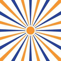 Sunburst background on a isolated coloring sunburst. Sun beam ray sunburst pattern background. vector
