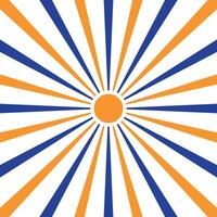 Sunburst background on a isolated coloring sunburst. Sun beam ray sunburst pattern background. vector