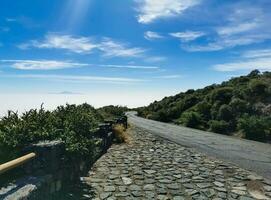 Landscape of the island of La Palma in the Canary archipelago photo