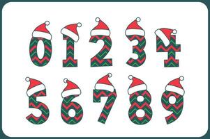 Versatile Collection of Ornament Numbers for Various Uses vector