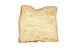 Fresh Croissant toast on white background,clipping path. photo