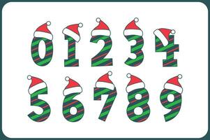 Versatile Collection of Ornament Numbers for Various Uses vector