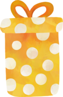 Aquarell-Geschenkbox png