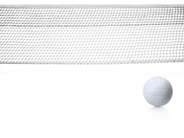 isoliert Volleyball Netz, transparent Hintergrund png