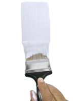 hand holding Paintbrush, transparent background png