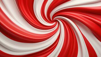 Red and white swirl background AI Generated photo