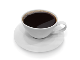 Tasse von Kaffee, transparent Hintergrund png