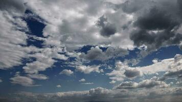 Soft Rainy Clouds Time Lapse video