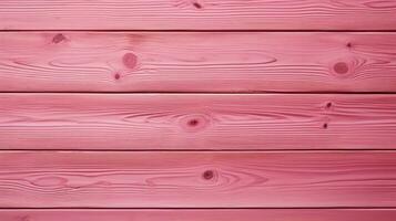 Pink wood background AI Generated photo