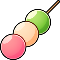 dango. Suitable for decoration, sticker, icon and other. png