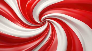 Red and white swirl background AI Generated photo