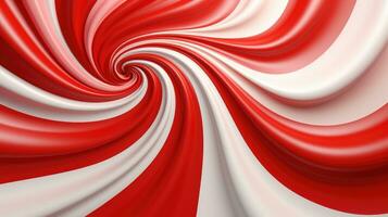 Red and white swirl background AI Generated photo