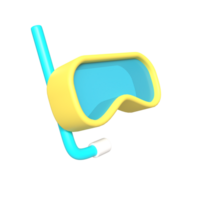 icon 3d swimming goggles png