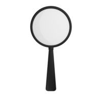 3d magnifying glass icon png