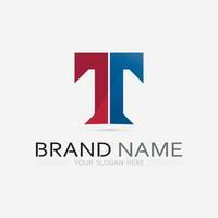 letter T logo image and font T design graphic  vector