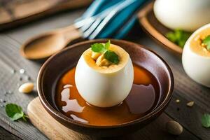 the best egg recipes for the new year. AI-Generated photo