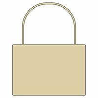 Lock icon for decoration and design. photo