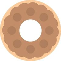 icono de vector de donut