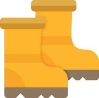 Rubber Boots Vector Icon