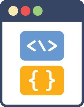 Programming Language Vector Icon