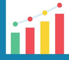 Growth Diagram Vector Icon