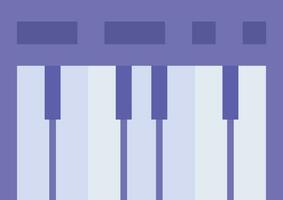 icono de vector de piano