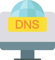 dns vector icono