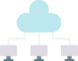 Cloud Computing Vector Icon