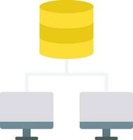Database Network Vector Icon