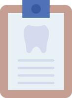 Dental Record Vector Icon