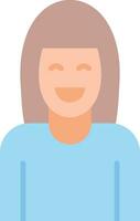 Smiling Women Vector Icon