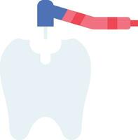 Tooth Drilling Vector Icon