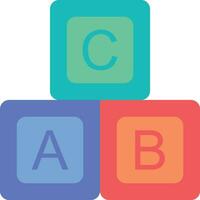 ABC Blocks Vector Icon