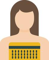 Neanderthal Woman Icon vector