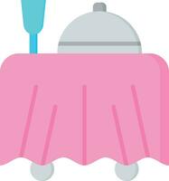 Room Service Vector Icon