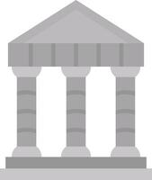 Greek Temple Vector Icon