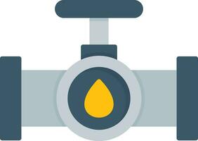 Oil Pipes Vector Icon