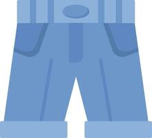 Denim Shorts Vector Icon